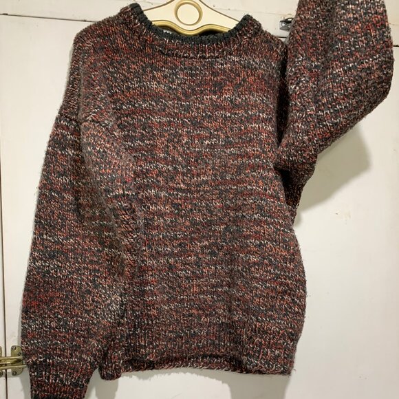HANDMADE KNITTED CHUNKY WOOL SWEATERS SIZE L/XL - Picture 7 of 10